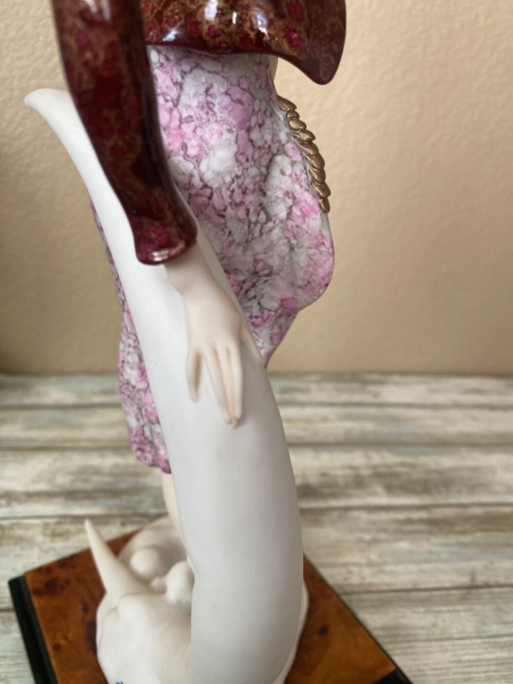 199s Giuseppe Armani Ltd Ed Lady Clown w/Puppet Capodimonte Figure 743C - No Box - Picture 15 of 16